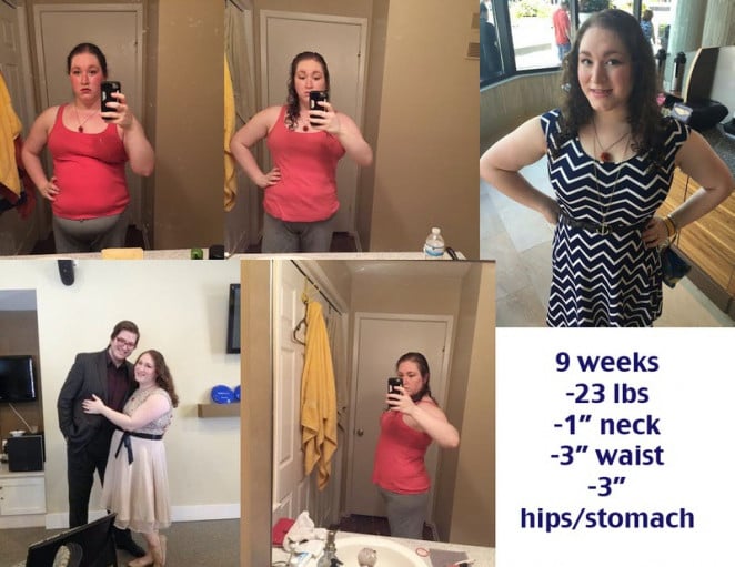 F/27/5'5" Weight Loss Journey: 23 Lbs Lost in 2 Months