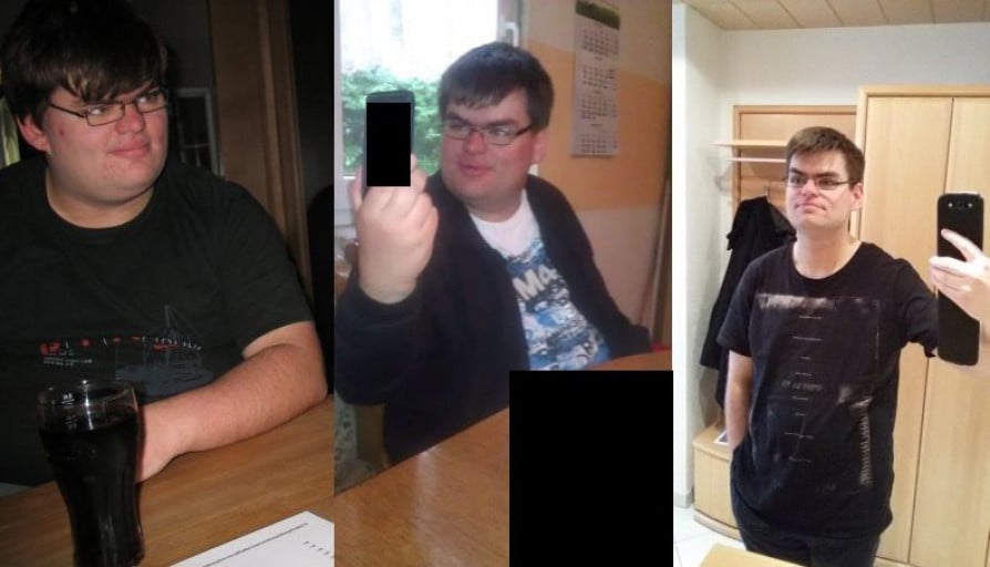 Progress Pics of 85 lbs Fat Loss 5 foot 9 Male 279 lbs to 194 lbs