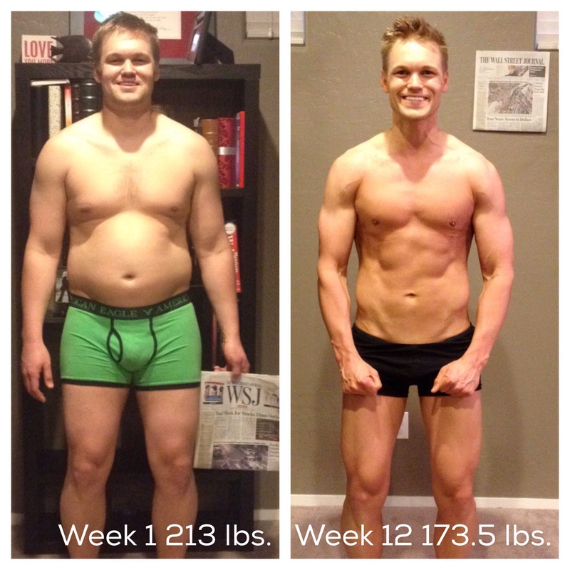 6 foot Male 40 lbs Fat Loss 213 lbs to 173 lbs