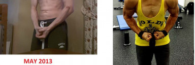 5 foot 7 Male 30 lbs Weight Gain Before and After 110 lbs to 140 lbs