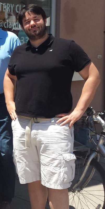 72 lbs Weight Loss Before and After 6 foot 2 Male 300 lbs to 228 lbs