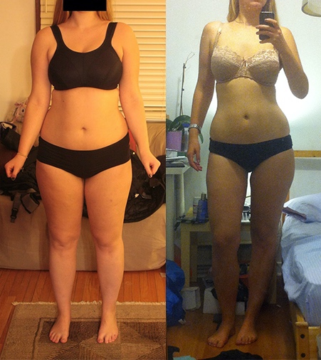 Progress Pics of 40 lbs Fat Loss 5 foot 9 Female 196 lbs to 156 lbs