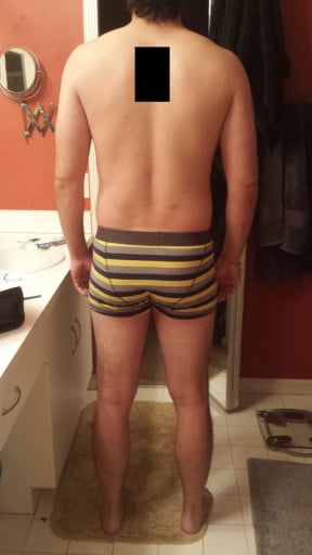 A picture of a 6'2" male showing a snapshot of 199 pounds at a height of 6'2