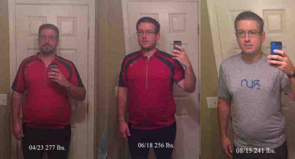 M/35/6'1 [277>241=36 Lbs.](4Months): a Weight Loss Journey