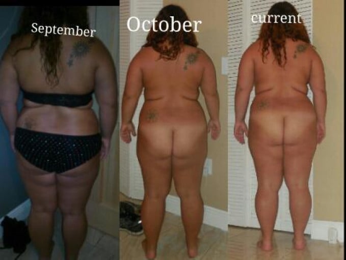 10 lbs Weight Loss 5 foot 1 Female 221 lbs to 211 lbs