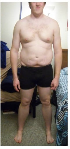4 Pictures of a 245 lbs 6 feet 4 Male Weight Snapshot