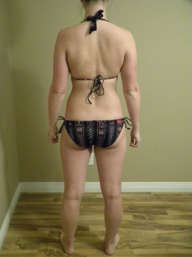 3 Pictures of a 162 lbs 5'10 Female Weight Snapshot