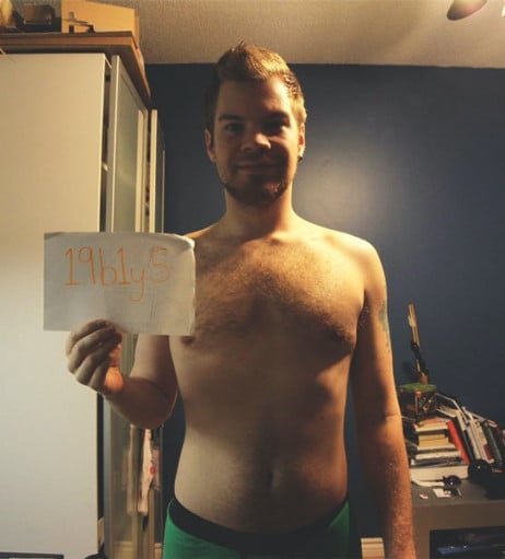 21 Year Old Male Loses Last Few Pounds
