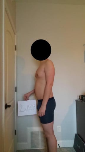 A photo of a 6'0" man showing a snapshot of 192 pounds at a height of 6'0