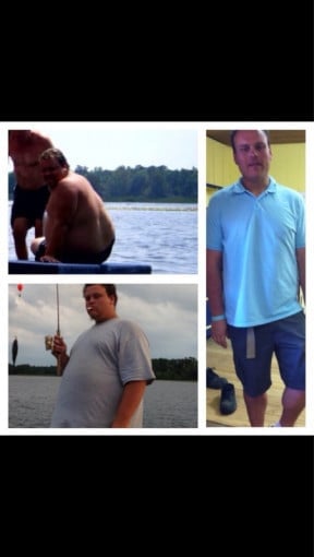 Progress Pics of 116 lbs Fat Loss 6 foot 6 Male 386 lbs to 270 lbs