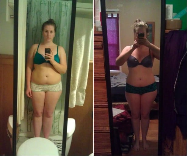 Weight Loss Journey of a Female Redditor