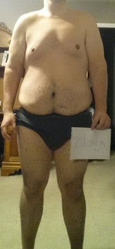 A picture of a 5'10" male showing a snapshot of 236 pounds at a height of 5'10