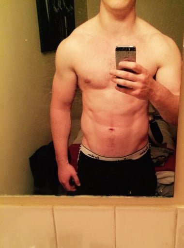 8 Month Weight Gain Progress: M/20/5'7 Goes From 159Lbs to 170Lbs