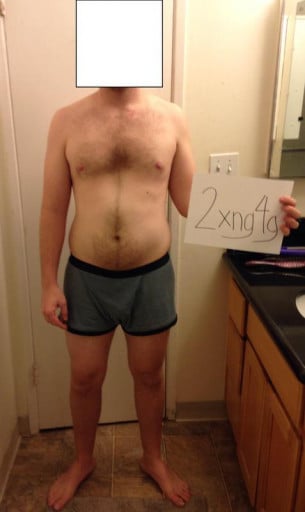 A picture of a 5'10" male showing a snapshot of 191 pounds at a height of 5'10