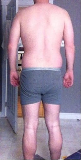 3 Photos of a 6'5 253 lbs Male Weight Snapshot