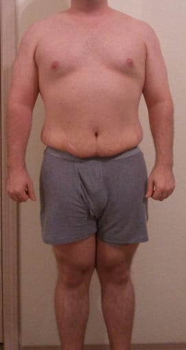 A photo of a 5'3" man showing a snapshot of 185 pounds at a height of 5'3