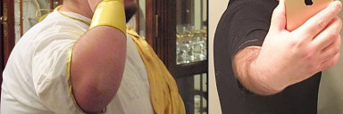 Progress Pics of 181 lbs Weight Loss 5'11 Male 472 lbs to 291 lbs