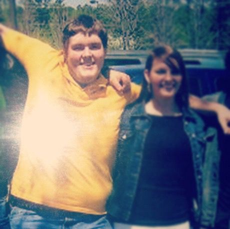 6 foot 7 Male Before and After 101 lbs Fat Loss 350 lbs to 249 lbs