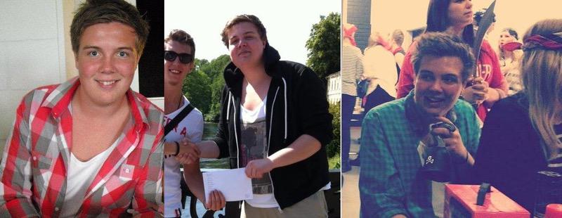 70 lbs Muscle Gain Before and After 6'7 Male 180 lbs to 250 lbs