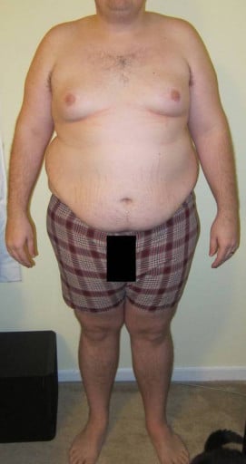 4 Pictures of a 5'9 285 lbs Male Fitness Inspo