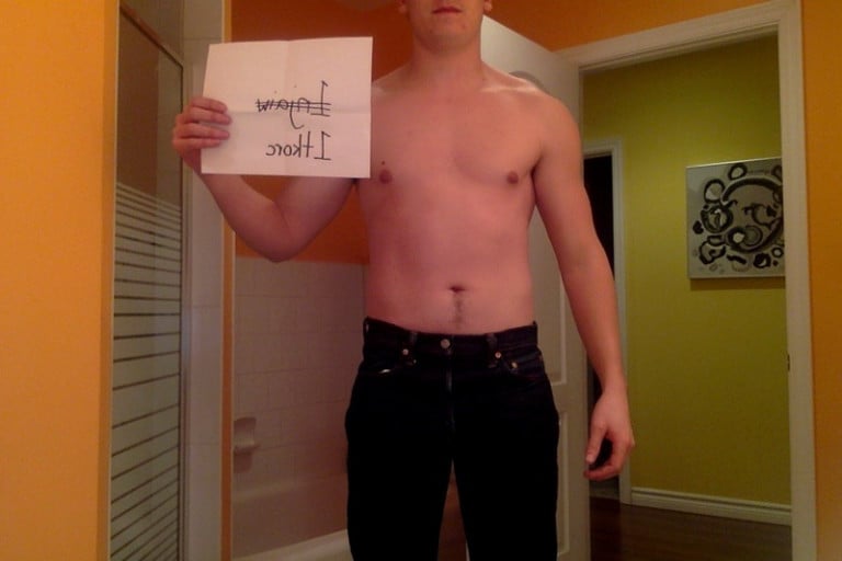 A photo of a 6'2" man showing a snapshot of 193 pounds at a height of 6'2