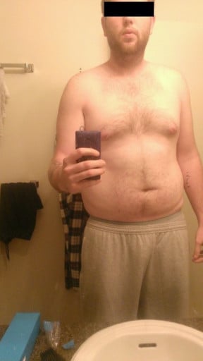 Progress Pics of 30 lbs Fat Loss 6'6 Male 268 lbs to 238 lbs