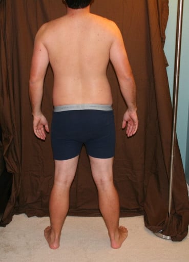 5 Pics of a 175 lbs 5'8 Male Weight Snapshot