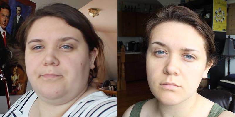 90 lbs Fat Loss 5 foot 9 Female 312 lbs to 222 lbs