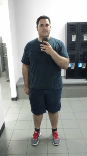 84 lbs Fat Loss 6 foot Male 335 lbs to 251 lbs