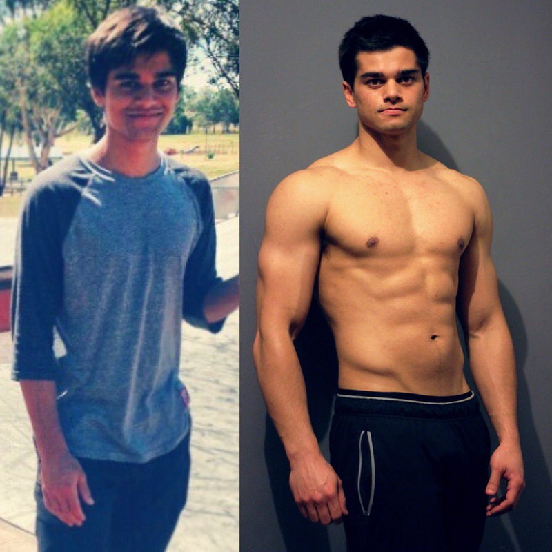 5 foot 8 Male Before and After 33 lbs Weight Gain 132 lbs to 165 lbs