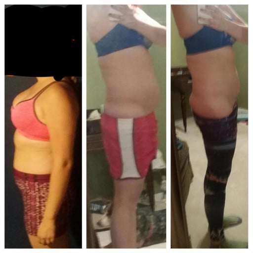 F/24/5'7 [188>170 = 18] Seven Months. Nsfw: Amazing Weight Loss Progress Pic