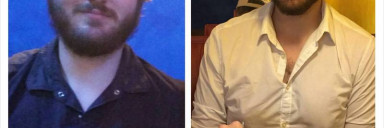 Before and After 30 lbs Fat Loss 6 foot 8 Male 273 lbs to 243 lbs