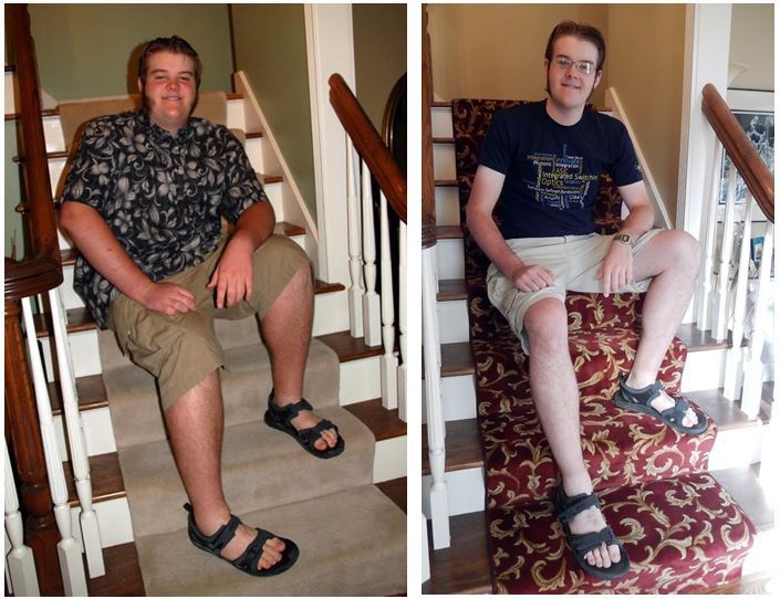 6 foot 5 Male 115 lbs Weight Loss 330 lbs to 215 lbs