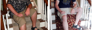 6 foot 5 Male 115 lbs Weight Loss 330 lbs to 215 lbs