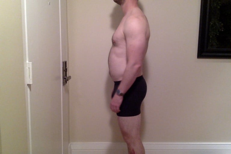 A progress pic of a 5'10" man showing a snapshot of 189 pounds at a height of 5'10