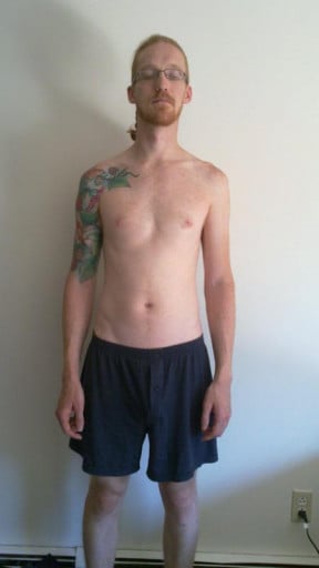 32/M/6'1/157Lbs Male Weight Loss Transformation
