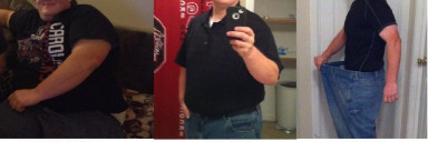 Before and After 115 lbs Weight Loss 5 foot 6 Male 315 lbs to 200 lbs