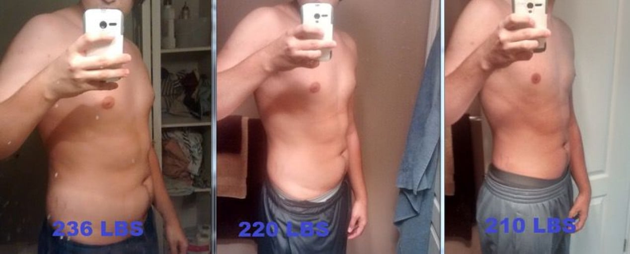 M/18/6'4'' 26 Lbs Lost in 7 Weeks: a Weight Loss Journey