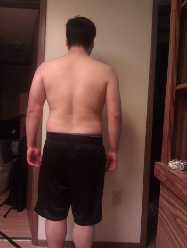 23 Year Old Man's 100 Day Transformation From 232 Pounds to His Goal Weight