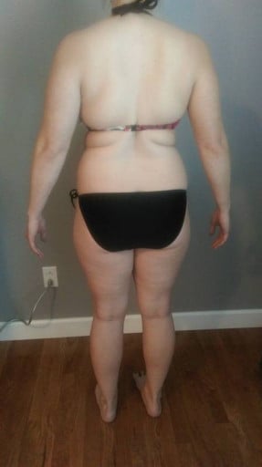 3 Photos of a 5'7 176 lbs Female Weight Snapshot