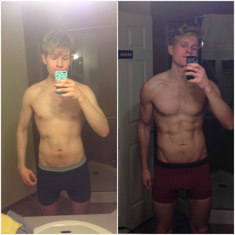 6 feet 2 Male 30 lbs Weight Gain 135 lbs to 165 lbs