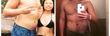 6 feet 8 Male 55 lbs Weight Loss Before and After 300 lbs to 245 lbs