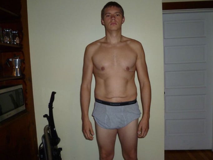 A progress pic of a 6'0" man showing a snapshot of 189 pounds at a height of 6'0