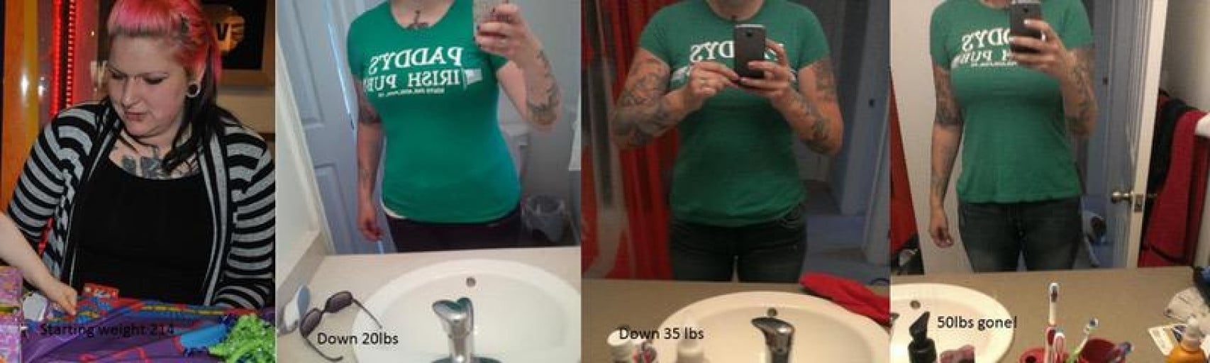 F/29/5'11 [214lbs-164lbs] I wanted to lose 50lbs by the time I turn 30...I did it with 48 days to spare!