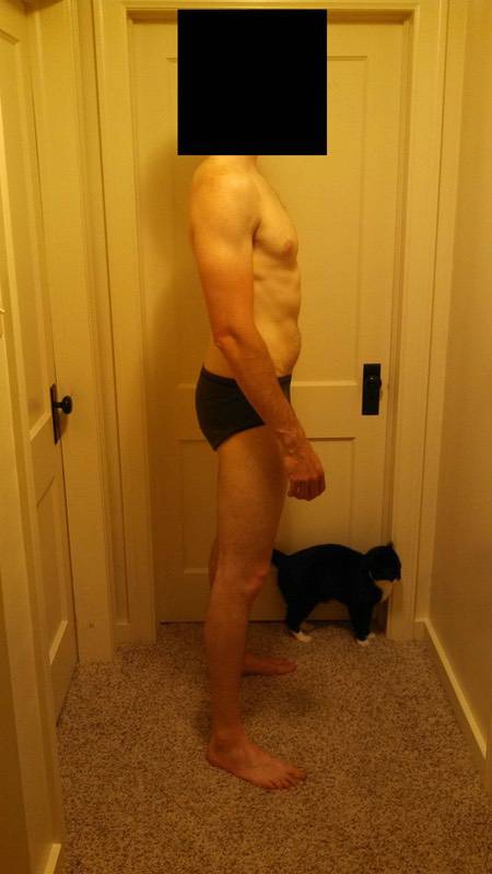 4 Photos of a 185 lbs 6 foot 5 Male Fitness Inspo