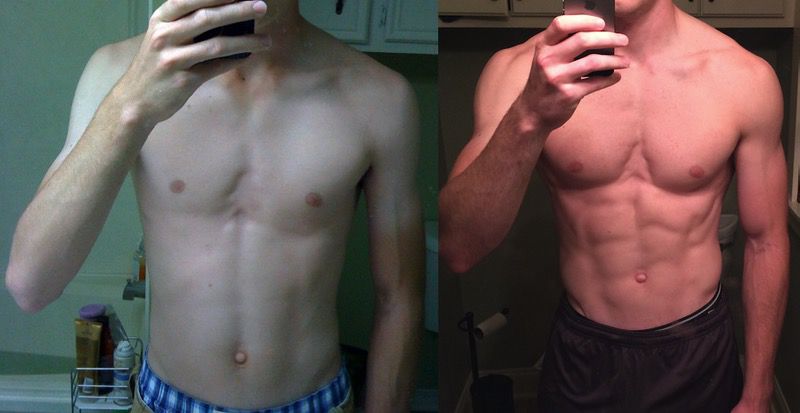 6 foot 3 Male 35 lbs Muscle Gain 155 lbs to 190 lbs