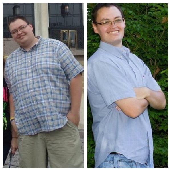 6 foot 2 Male 120 lbs Fat Loss Before and After 325 lbs to 205 lbs