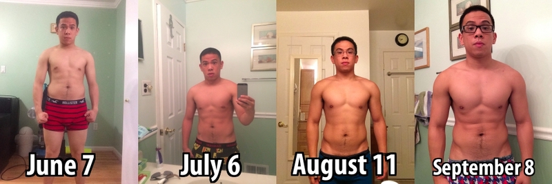 Progress Pics of 5 lbs Weight Loss 5 feet 5 Male 156 lbs to 151 lbs