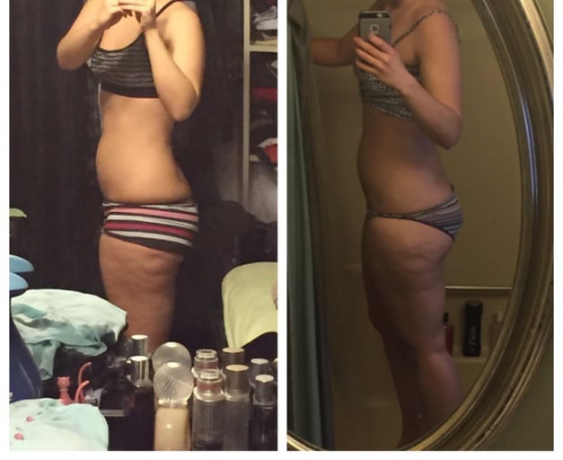 F/27/5'8" [164-159lbs] Day 14 of 21 Day Fix Results!