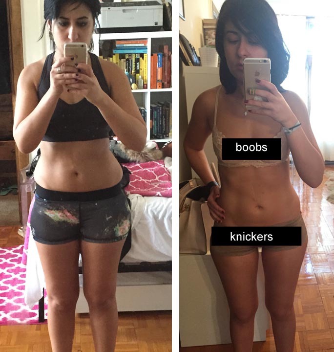 26 lbs Weight Loss 5'2 Female 145 lbs to 119 lbs